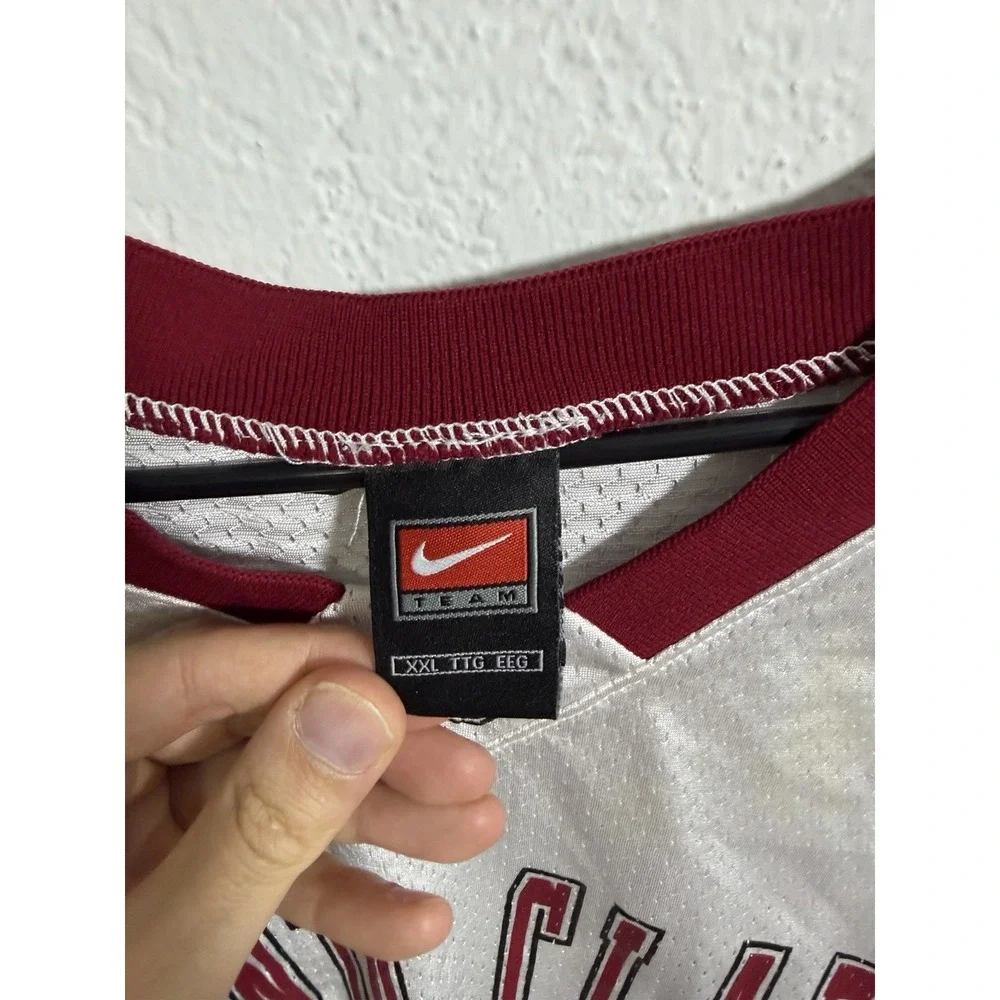 Vintage Nike Santa Clara Broncos #40‎ Basketball Jersey / Size 2XL